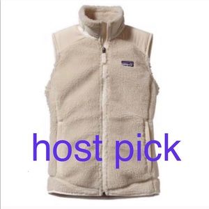 Patagonia Retro X fleece vest S cream ivory